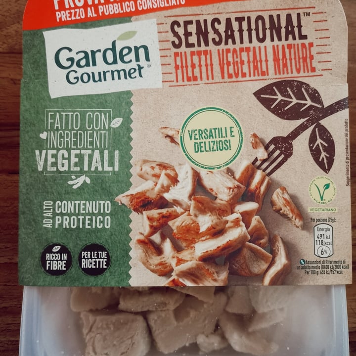 photo of Garden Gourmet Filetti vegetali nature shared by @eimo on  27 Nov 2022 - review