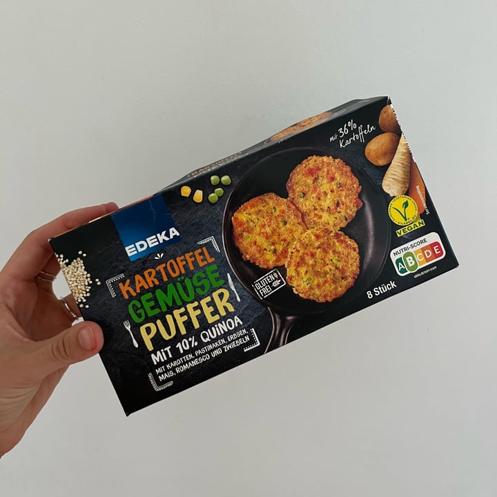 photo of Edeka Kartoffel Gemüse Puffer shared by @xanaramos on  06 Jul 2022 - review