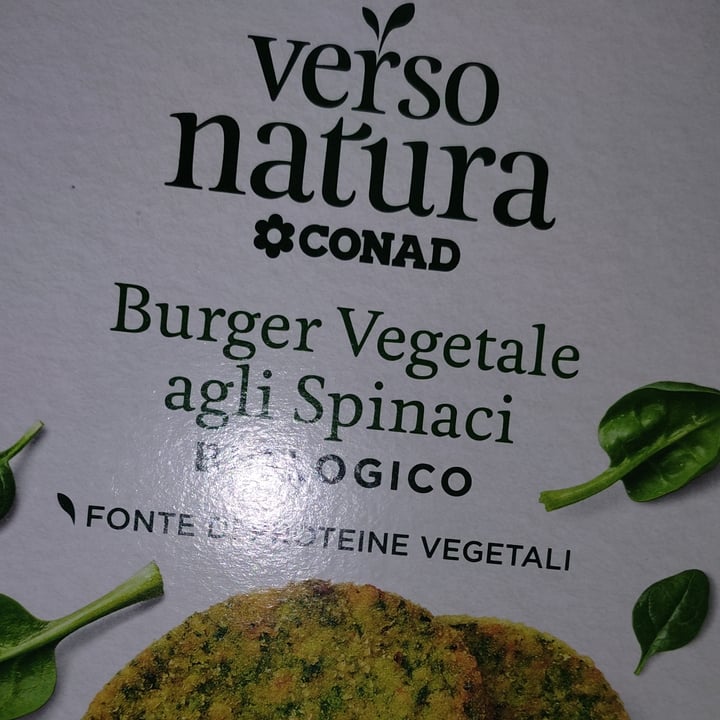 review photo of Verso Natura Conad Veg Burger Vegetali agli Spinaci shared by @elec21 on 11 Aug 2022 - review