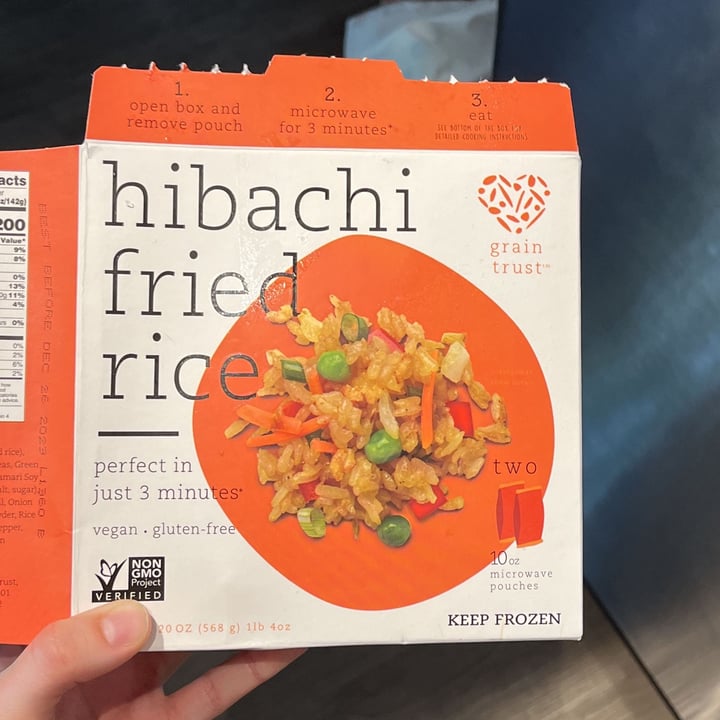 photo of Grain Trust Grain Trust Hibachi Fried Rice shared by @audreymcanally on  21 Mar 2022 - review