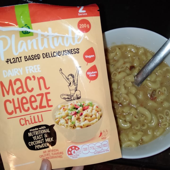 photo of Plantitude Mac ‘n cheeze chilli shared by @harrietmarie on  07 Oct 2020 - review