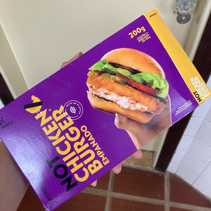 review photo of NotCo Not Chicken Burger shared by @veganath on 18 Oct 2022 - review