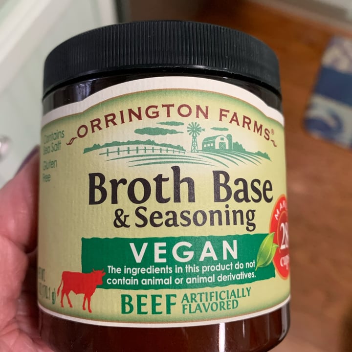 photo of Orrington Farms Vegan “Beef” Broth Base shared by @onehungryvegan on  10 Nov 2021 - review