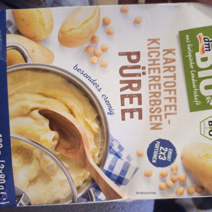 photo of dmBio Kartoffel-kichererbsen Puree shared by @silviag on  07 Dec 2021 - review