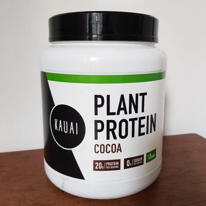 photo of Kauai Plant Protein Cocoa shared by @caitlingarvs on  30 Jul 2020 - review