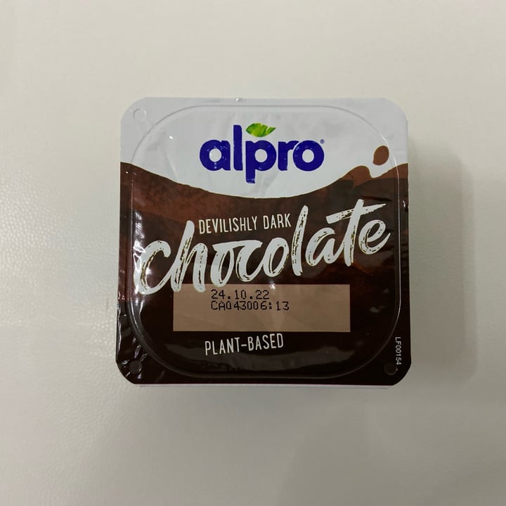 review photo of Alpro Devilishly Dark Chocolate Plant-based Dessert shared by @gscaffy on 05 Apr 2022 - review