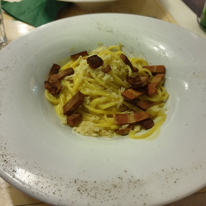photo of Origano Carbonara vegana shared by @domcsiwill on  13 Oct 2022 - review