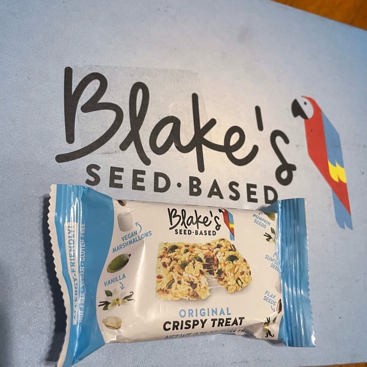 photo of Blake’s Seed-Based Original rice crispy treat shared by @vivalaviolet on  25 Aug 2022 - review