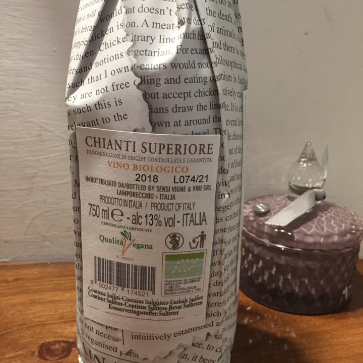 review photo of Sensi Vegante Chianti Superiore shared by @soniamiao on 02 Mar 2022 - review