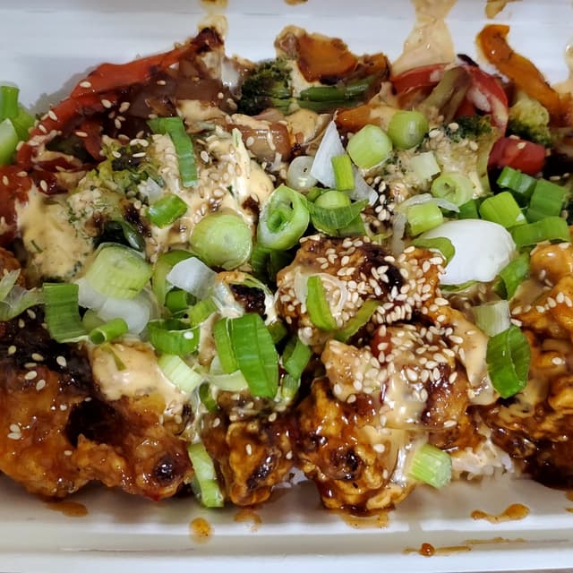 Photo of the dish “General Tso Cauliflower Wing Bowl (GF)”