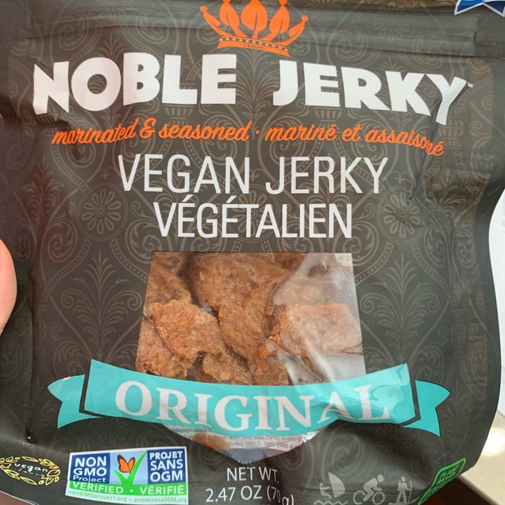 photo of Noble Jerky Vegan Jerky Original shared by @veghui on  28 Oct 2021 - review