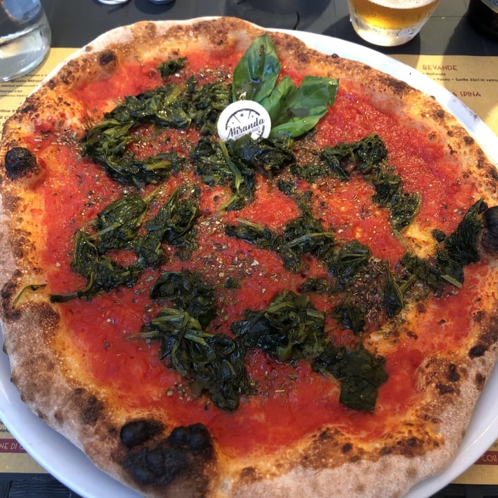 photo of Pizzeria Miranda Marinara ai broccoletti shared by @ginkgo on  15 Jul 2021 - review