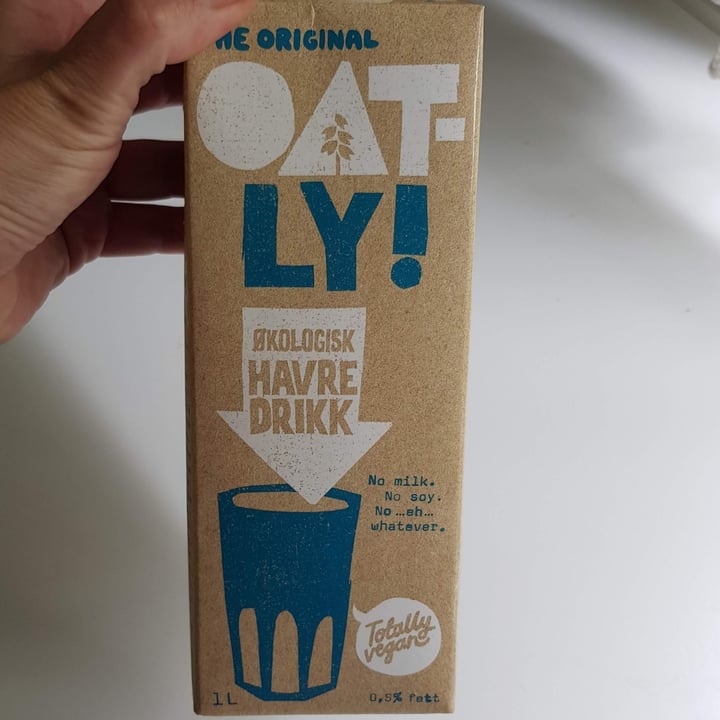 photo of Oatly Hafer Fettarm Bio Drink shared by @elfibi on  20 Jun 2021 - review