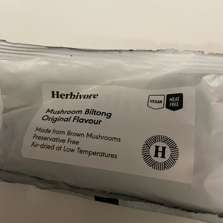photo of Herbivore Herbivore Mushroom biltong - chili flavour shared by @ashers5 on  06 Dec 2021 - review