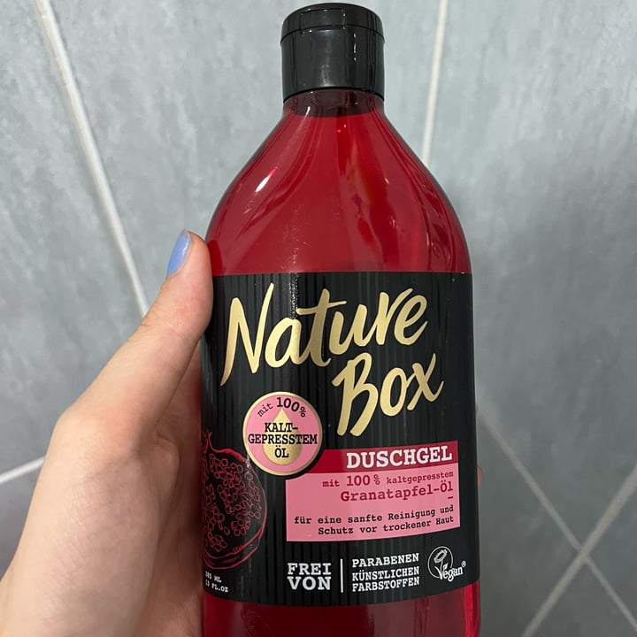 photo of Nature Box Beauty Pomegranate shower gel shared by @shaima on  18 Aug 2022 - review