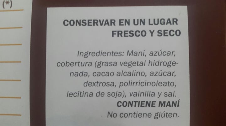 review photo of Kelwá Turrón de maní con chocolate shared by @arianeh on 12 Mar 2020 - review