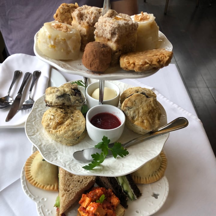 photo of Pendray Inn and Tea House Vegan afternoon Tea shared by @madbatata on  18 Jan 2022 - review