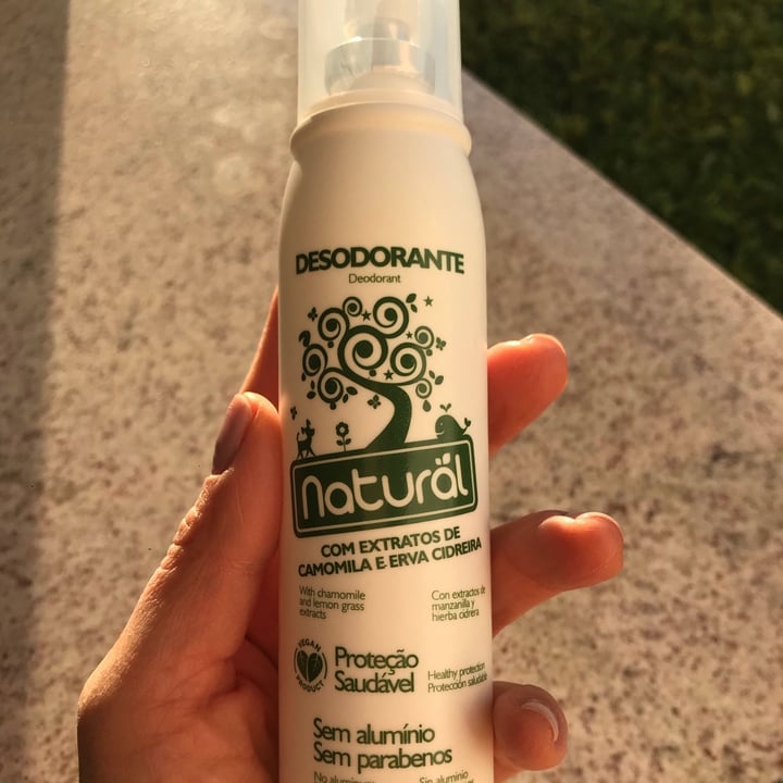 photo of Orgânico Natural Desodorante Em Spray Camomila e Erva Cidreira shared by @nandab on  12 Jul 2021 - review