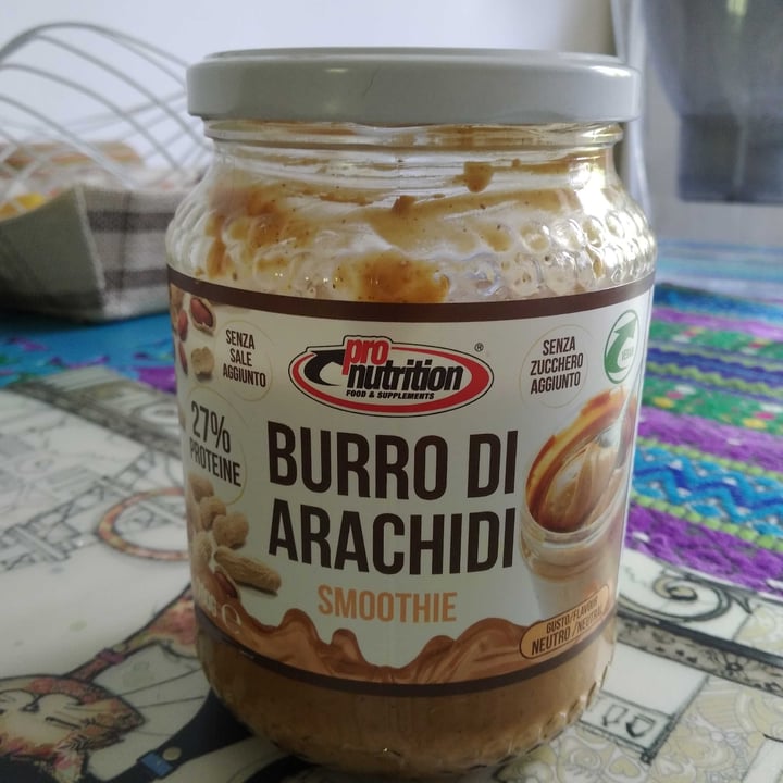 photo of Pro nutrition Burro di arachidi shared by @saradegrossi on  26 Apr 2021 - review