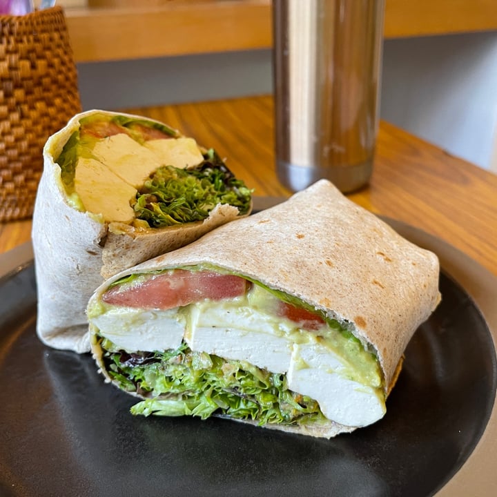 photo of The Living Cafe Wholemeal Tofu Guacamole wrap shared by @totorona on  04 Dec 2021 - review