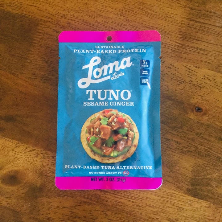 photo of Loma Linda Sesame Ginger Fishless Tuna shared by @emmc1 on  25 Jul 2022 - review