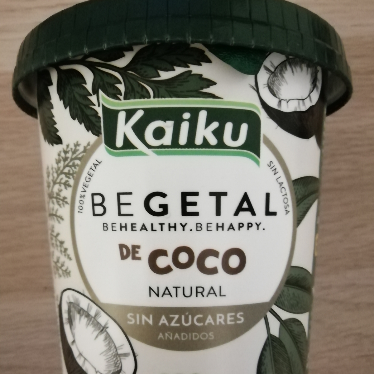 Yogur sabor coco Kaiku