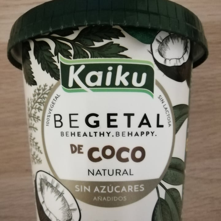 photo of Kaiku Begetal yogurt de coco shared by @mari111 on  08 Feb 2022 - review