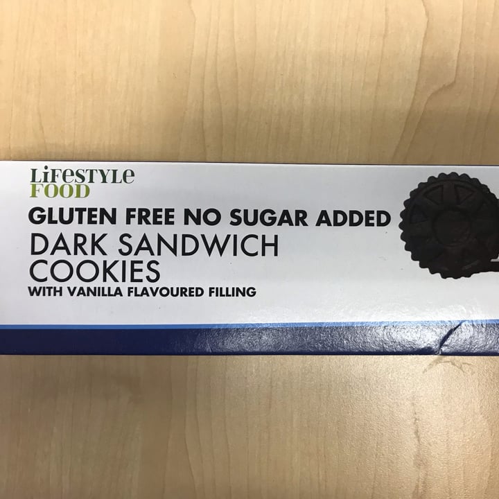 photo of Lifestyle Food Gluten Free Dark Sandwich Cookies shared by @harmlessimpact on  04 Jul 2022 - review