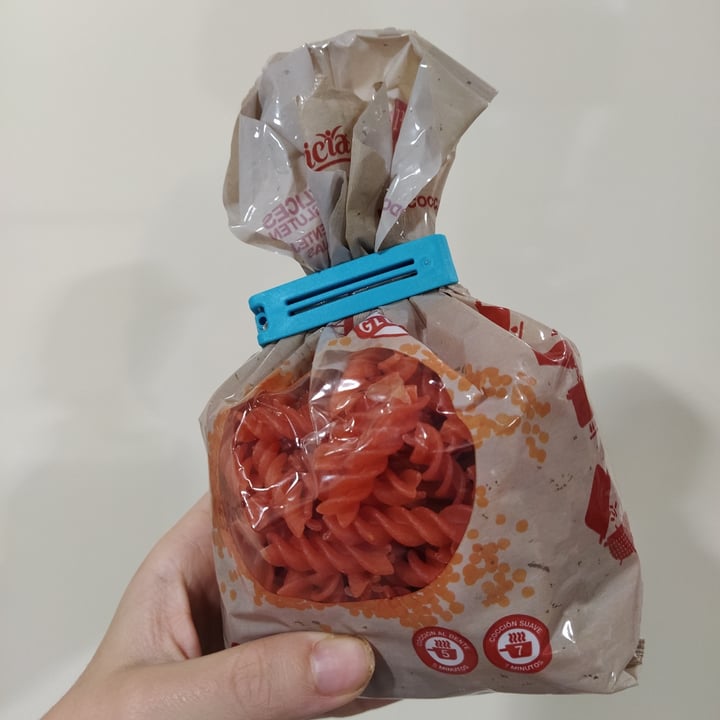 photo of Hacendado Fusilli de Lentejas Rojas 100% shared by @marta99 on  03 Nov 2020 - review