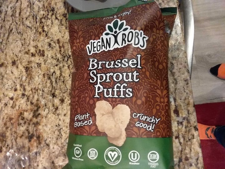 photo of Vegan Rob's Brussel Sprout Puffs shared by @ambularfortheanimals on  06 Dec 2018 - review