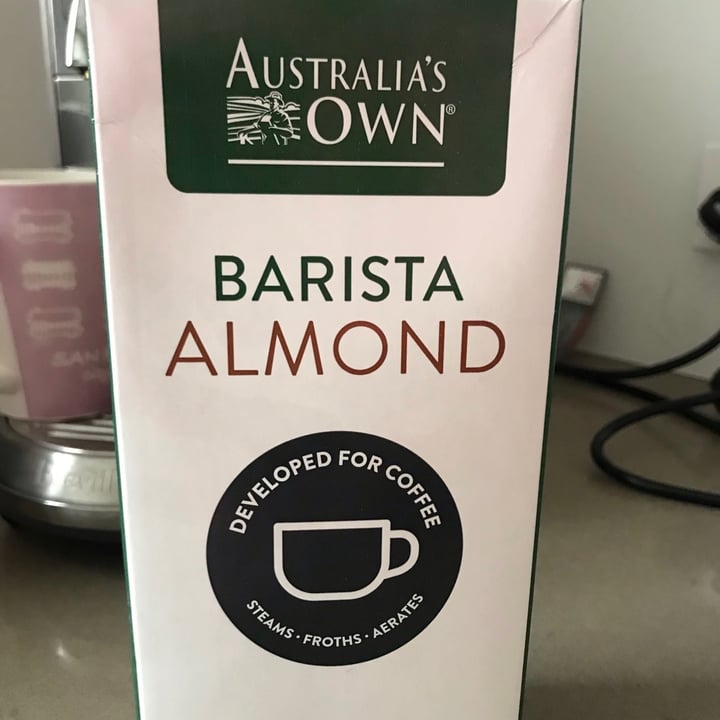 photo of Australia's Own Barista Almond Milk shared by @happyroxy on  03 Oct 2020 - review