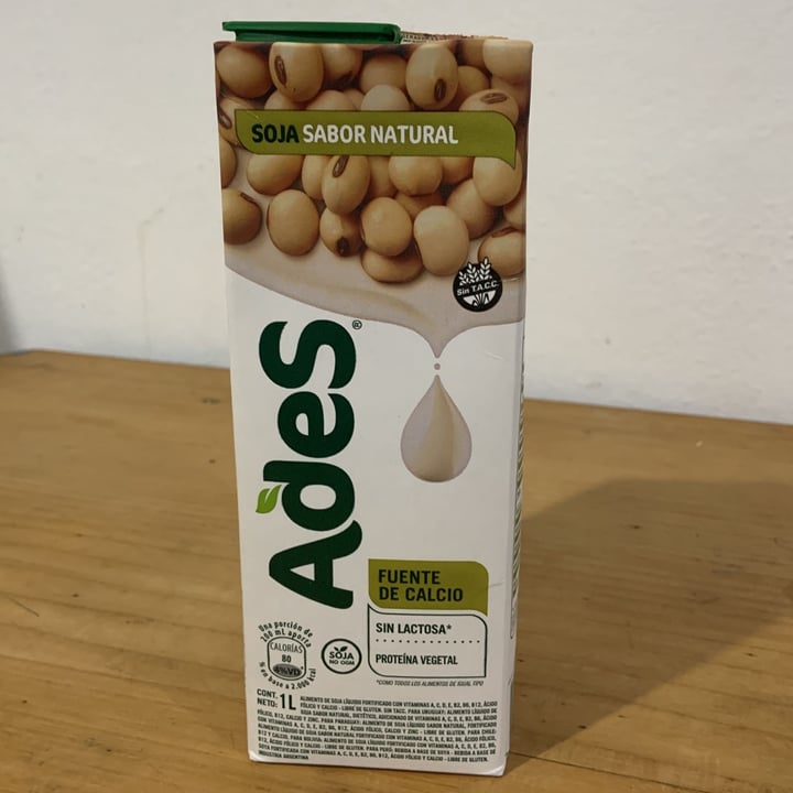 photo of Ades Leche de Soja sabor Natural sin Azúcares Añadidos shared by @josevitellof on  13 Jul 2021 - review