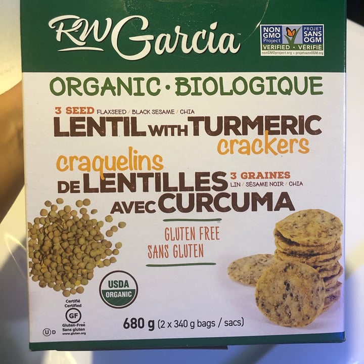 photo of RW Garcia Galletas De Lentejas Con Curcuma shared by @kitkat88 on  30 Jun 2021 - review