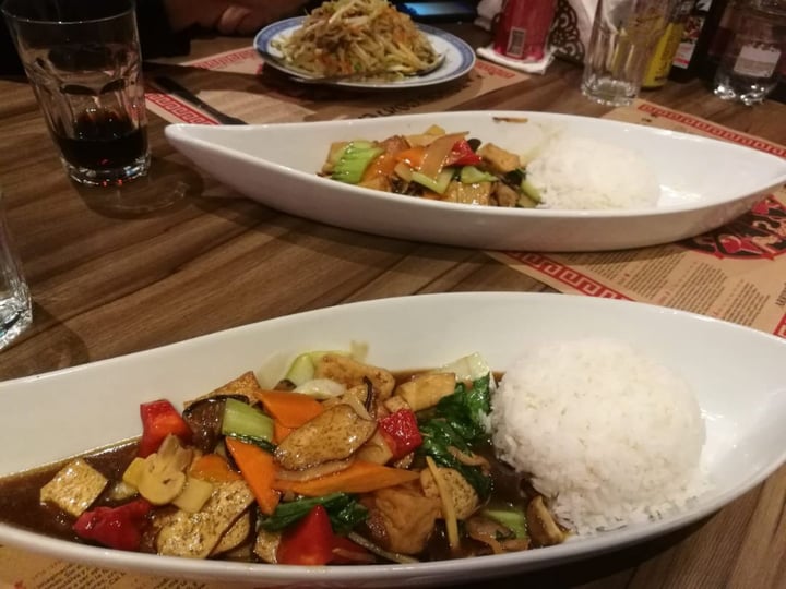 review photo of Todos Contentos Tofu salteado con verduras y arroz shared by @juli2019 on 02 Aug 2019 - review