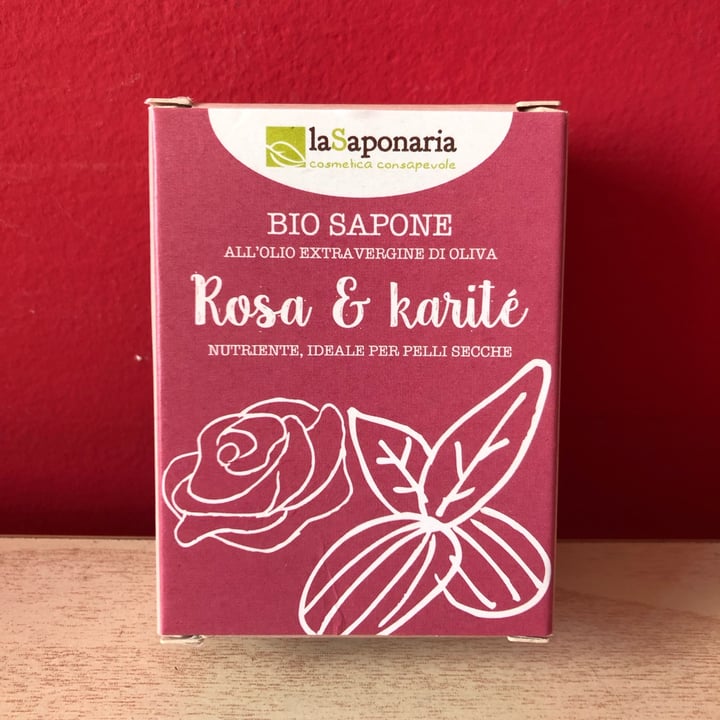 photo of La Saponaria Bio Sapone Rosa & Karité shared by @starvegan on  06 Aug 2022 - review