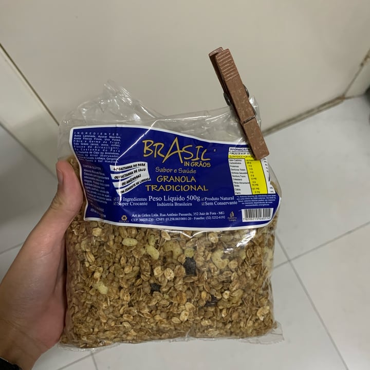 review photo of brasil in grãos granola tradicional shared by @anaescaleira on 04 May 2022 - review