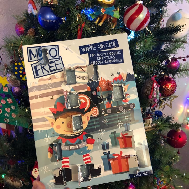 photo of Moo Free White Chocolate advent calendar shared by @cloudnineberry on  12 Dec 2022 - review