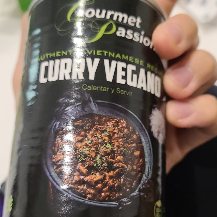 photo of Gourmet Passion Curry vegano shared by @felipealemanco on  13 Oct 2021 - review