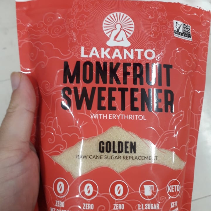 review photo of Lakanto Alternative sweetener shared by @mauroogido on 23 Dec 2021 - review