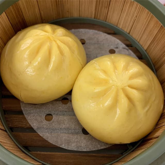 菜肴“Corn Tofu Buns”的照片