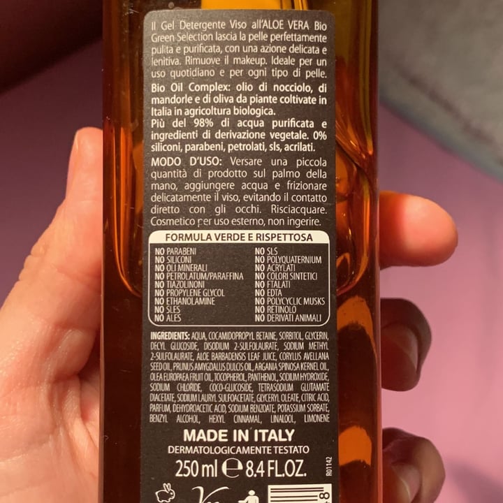 review photo of BIOLIS NATURE green selection Aloe vera gel detergente shared by @carlottaaa on 13 Mar 2022 - review
