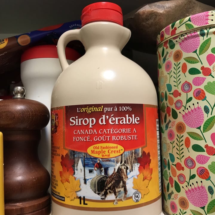photo of Old Fashioned Maple Crest Maple Syrup 1L shared by @esteficasotti on  29 Aug 2019 - review