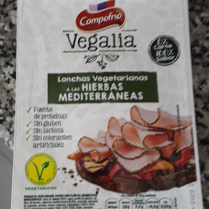 photo of Campofrío Lonchas Vegetarianas A Las Hierbas Mediterráneas shared by @kalidia on  10 Oct 2020 - review