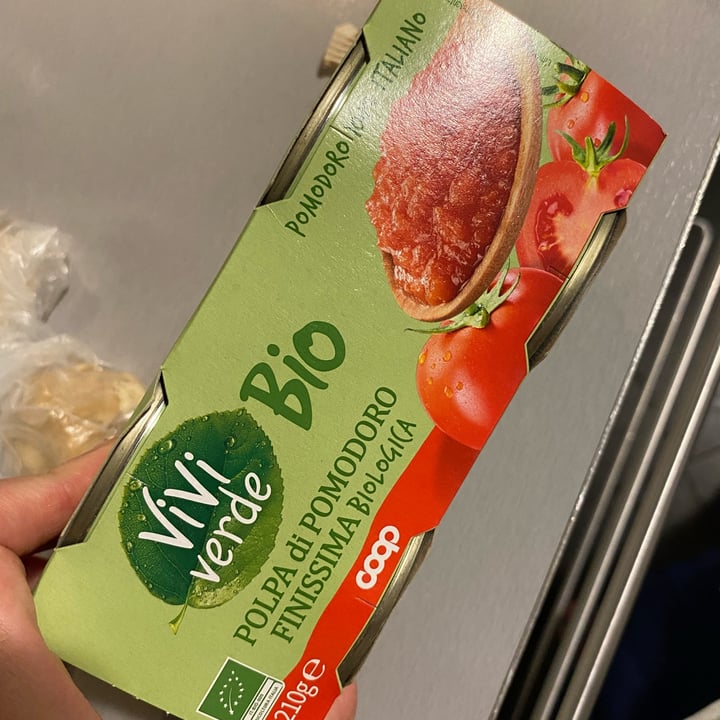review photo of Vivi Verde Coop Polpa di pomodoro biologica shared by @galagaiu on 19 Jun 2022 - review