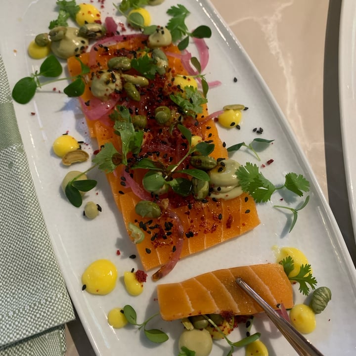 photo of Linfa Milano - Eat Different No salmon sashimi shared by @eleonoradaldosso on  14 Dec 2021 - review