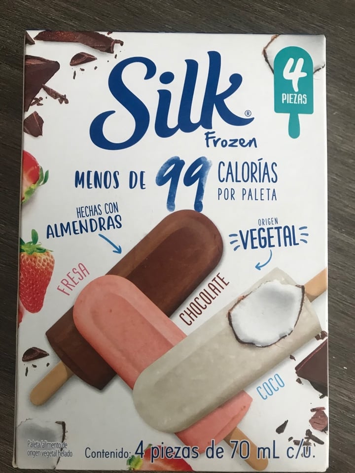 review photo of Silk Frozen Paletas 4 Piezas shared by @theveganart on 13 Mar 2020 - review