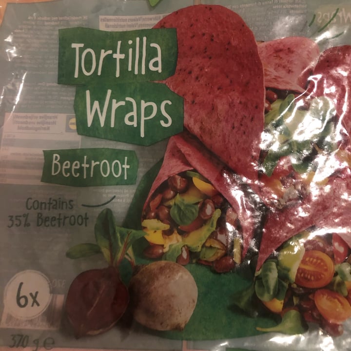 review photo of Vemondo tortilla wraps alla barbabietola shared by @lalisa on 10 Aug 2022 - review