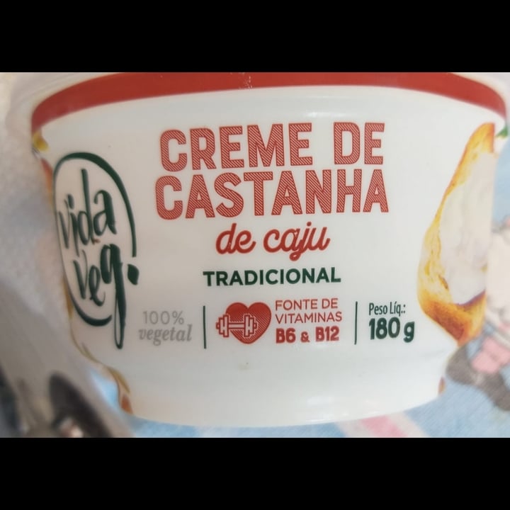 photo of Vida Veg Creme de Castanha de Caju com Ervas Finas & Pesto shared by @marizasantos on  02 May 2022 - review