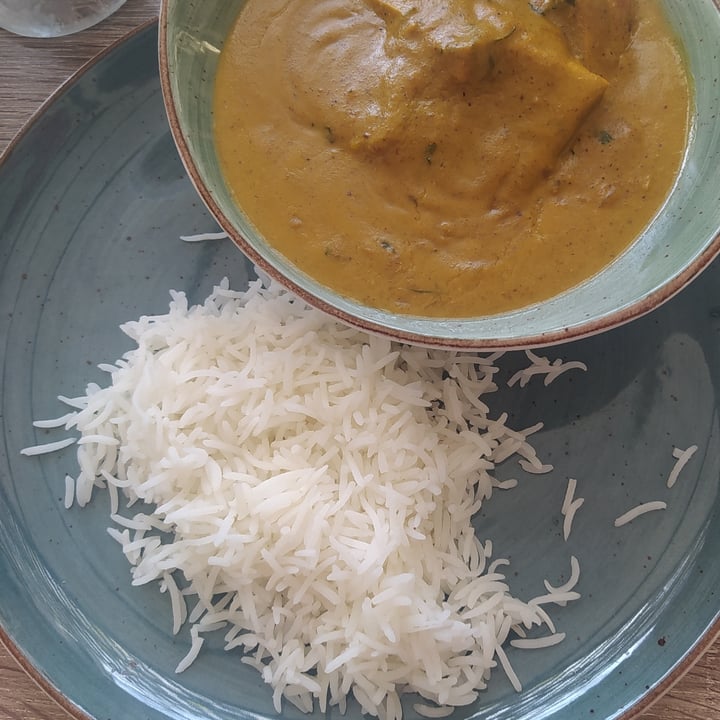 review photo of Prashad Vegan and Vegetarian Cafe Mock Chicken Korma shared by @yasmien007 on 01 Oct 2022 - review