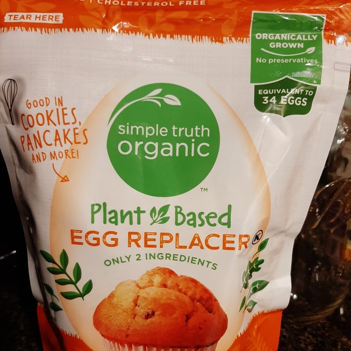 photo of Simple Truth Plant based egg replacer shared by @treehugginjen on  17 Nov 2021 - review